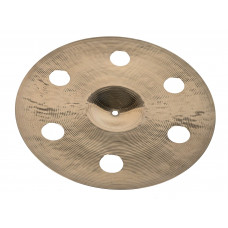 Тарелка крэш 16" [16" ARTIST BRIGHT O-ZONE CRASH] KINGDO [16" ARTIST BRIGHT O-ZONE CRASH] сплав B20, ручная работа, с отверстиями, полированная поверхность