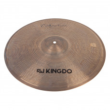 Тарелка крэш 16" [16" COLLECTION EXTREME CRASH] KINGDO [16" COLLECTION EXTREME CRASH] сплав B20, ручная работа, поверхность натуральная с проточкой