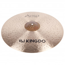 Тарелка крэш 17" [17" CLASSIC RAW BELL CRASH] KINGDO [17" CLASSIC RAW BELL CRASH] сплав B20, ручная работа, традиционная, Bell натуральный