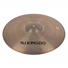 Тарелка крэш 18" [18" COLLECTION EXTREME CRASH] KINGDO [18" COLLECTION EXTREME CRASH] сплав B20, ручная работа, поверхность натуральная с проточкой