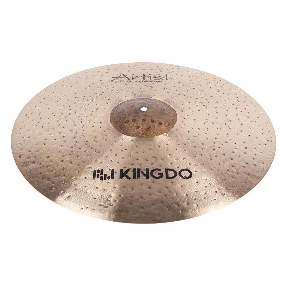 Тарелка крэш 19" [19" CLASSIC RAW BELL CRASH] KINGDO [19" CLASSIC RAW BELL CRASH] сплав B20, ручная работа, поверхность традиционная