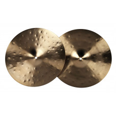 Тарелки хай-хэт 13" [13" COLLECTION ARTIST DRY HI-HAT] KINGDO [13" COLLECTION ARTIST DRY HI-HAT] сплав В20, ручная работа, специальное окисление