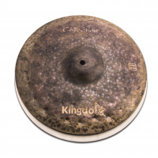 Тарелки хай-хэт 13" [13" COLLECTION DRY HI-HAT] KINGDO [13" COLLECTION DRY HI-HAT] сплав В20, ручная работа, специальное окисление