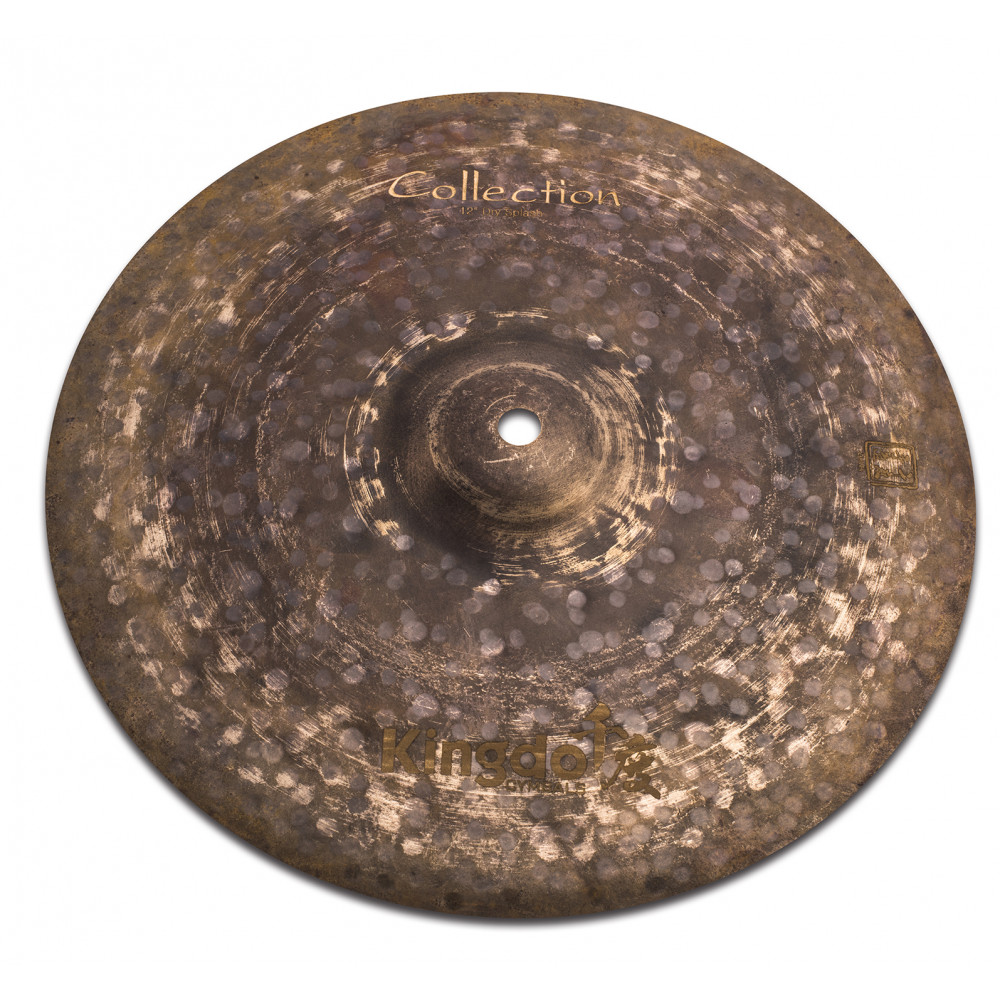 Тарелка сплэш 12" [12" COLLECTION DRY SPLASH] KINGDO [12" COLLECTION DRY SPLASH] сплав B20, ручная работа, специальное покрытие