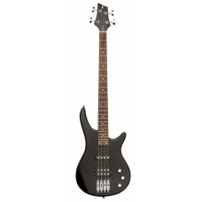 Бас-гитара STAGG [SBF-40 BLK] 4-х струнная форма Fusion, корпус массив ясеня, гриф твердый клен, накладка грифа палисандр, 24 лада, мензура 867 мм, колки литые, хромированные, звукосниматели 1xJB, 1xMM, регуляторы 2x громкости, 1x тона, цвет черный