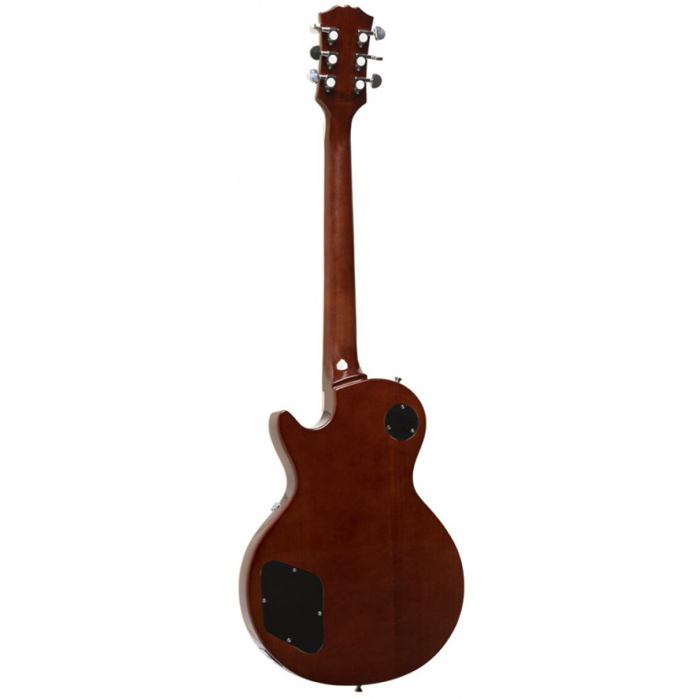 Электрогитара STAGG [SEL-DLX TB BST] 6-ти струнная, цвет Tobacco Burst