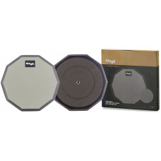 Пэд STAGG [TD-08R] настольный тренировочный, диаметр 8", форма 10-ти гранная, материал резина, основание дерево с антифрикционным покрытием EVA, отверстие для крепления на стойку 8 мм, вес 0,68 кг