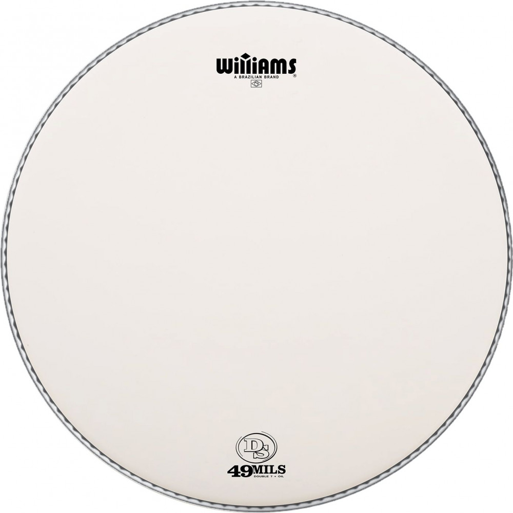Двуслойный пластик WILLIAMS [DS49-7MIL-10] 10", с напылением, белый