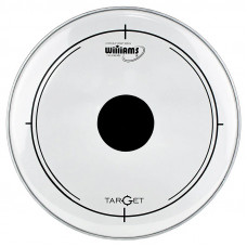 Двуслойный пластик WILLIAMS [DT2-7MIL-18] FT, 18", прозрачный с точкой, для напольного тома
