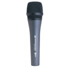 Динамический вокальный микрофон Sennheiser [E 835] с кардиоидной направленностью. Диапазон: 4016000Гц, импеданс: 1000Ом, чувствительность: 2,7мВ/Па, вес: 330г.