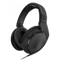 Закрытые динамические студийные наушники Sennheiser [HD 200 PRO] Диапазон: 2020000Гц, сопротивление: 32Ом, чувствительность: 108дБ, вес: 184г, кабель 2м (3,5мм + адаптер 6,3мм).