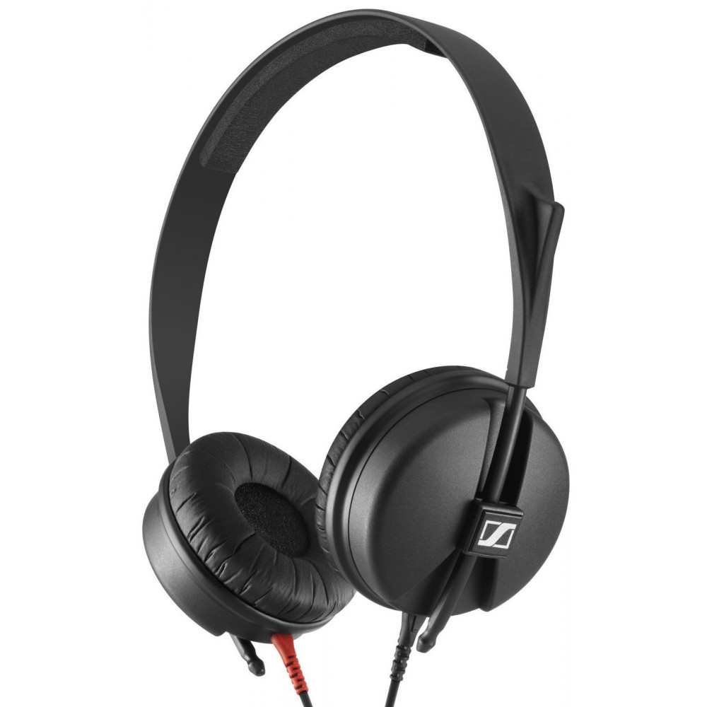 Закрытые динамические накладные наушники Sennheiser [HD 25 LIGHT] для мониторинга и DJ. Диапазон: 1622000Гц, импеданс: 60Ом, вес: 120г, кабель: 1,5м (3,5мм + адаптер 6,3мм).