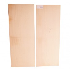 AW-120307-A Заготовки для нижней деки вестерн гитары шлифованные, Явор (Сорт А), Акустик Вуд