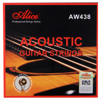 Комплект струн для акустической гитары Alice AW438-XL, фосфорная бронза, 10-47