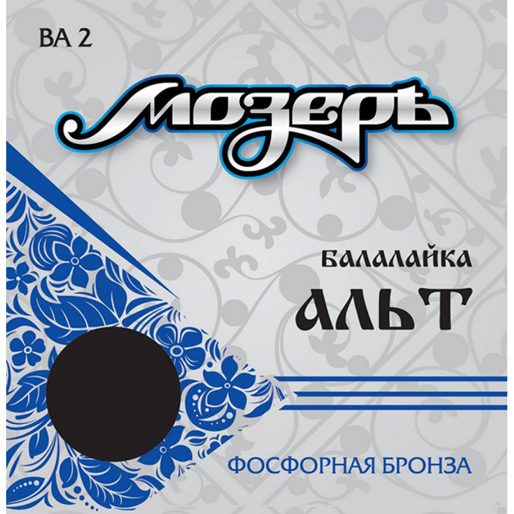 BA2 Комплект струн для балалайки альт, Мозеръ