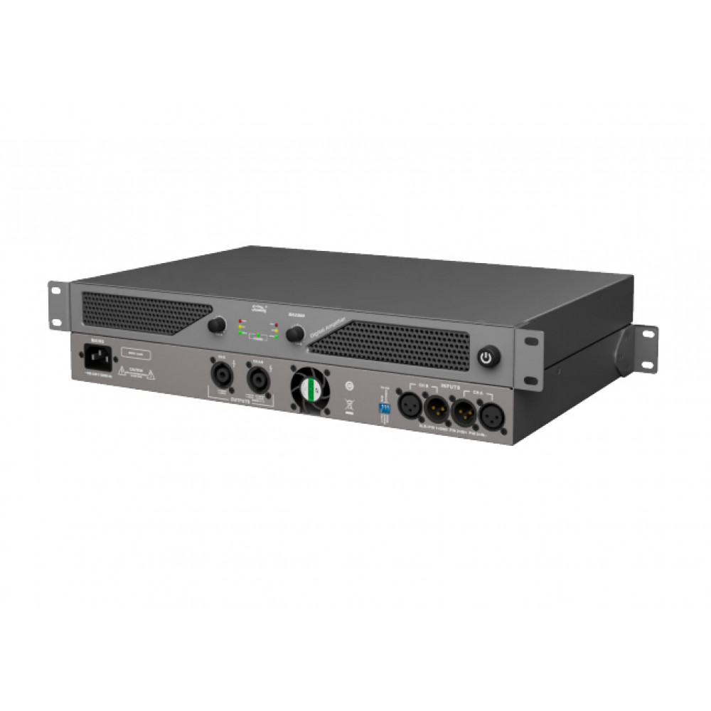 BA2500 Усилитель мощности, 2 х 500Вт, Soundking