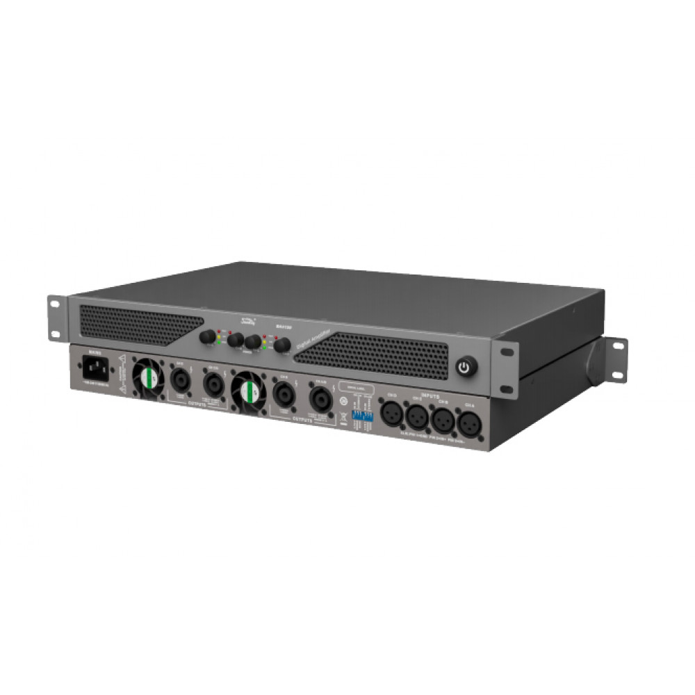 BA4100 Усилитель мощности, 4 х 100Вт, Soundking