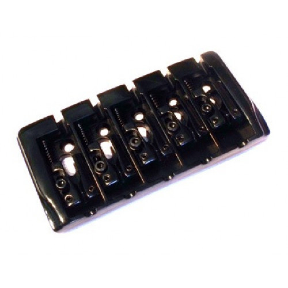 BB405-BK Бридж для 5-струнной бас-гитары, черный, Paxphil
