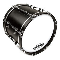Пластик для маршевого бас-барабана Evans BD22MX2W MX2 White, 22"
