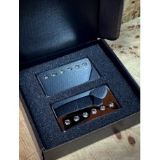 BGP411SB Dark Robber 6S Комплект магнитных звукоснимателей, черный, Bagdasar guitars