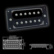 BH-32Neck-BK Звукосниматель магнитный, хамбакер, нековый, черный, Belcat