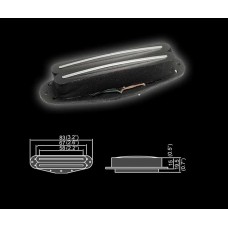 BHS-95Neck-BK Звукосниматель магнитный, сингл, нековый, черный, Belcat