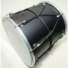BK-10Ev Барабан кавказский 10" с верёвкой, 25х25,4см, цвет эбен, Мастерская Бехтеревых