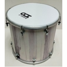 BK-10Ms Барабан кавказский 10", 25х25,4см, светлый мрамор, Мастерская Бехтеревых