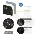 Чехол для клавишных инструментов BAG&music BM1093 Keyboard 49 Casual, черный