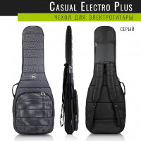 Чехол для электрогитары BAG&music BM1173 Electro Casual Plus, серый