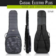 Чехол для электрогитары BAG&music BM1173 Electro Casual Plus, серый