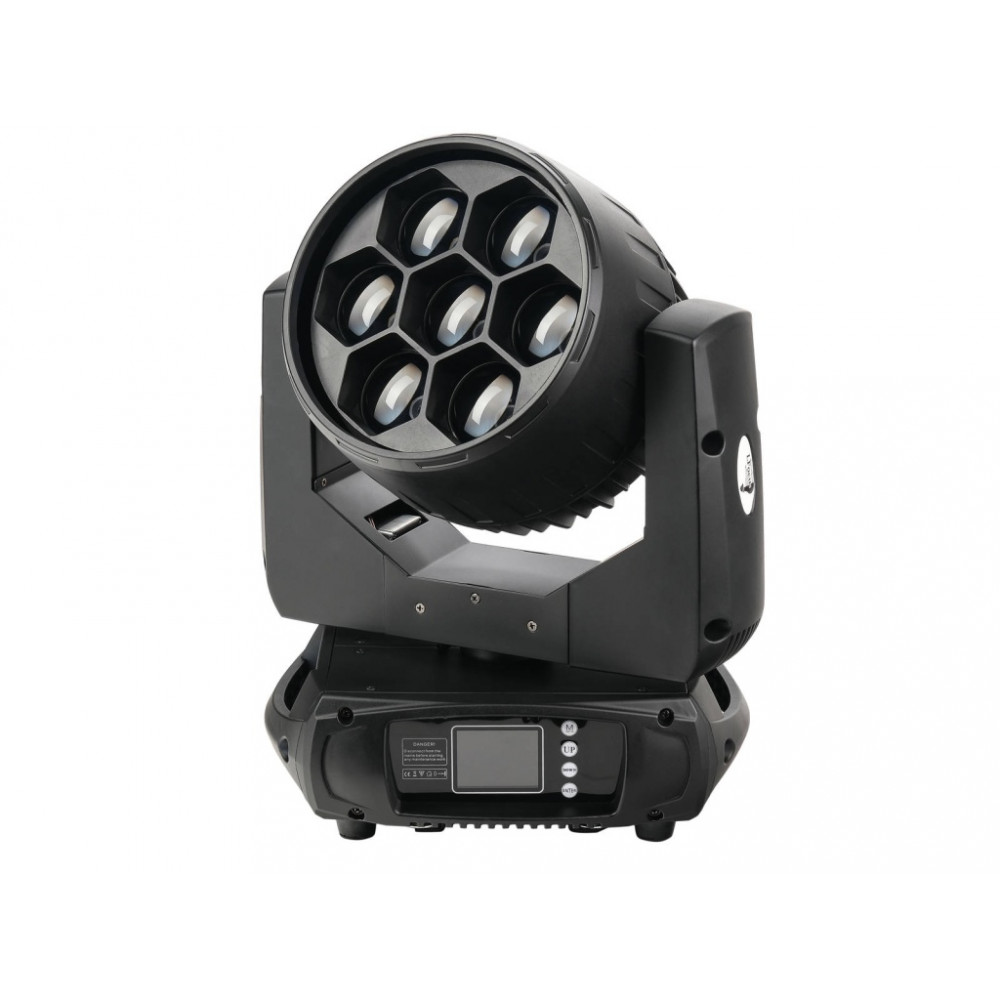 BR-740 Вращающаяся голова Wash, RGBW, LED 7x40Вт, LFocus