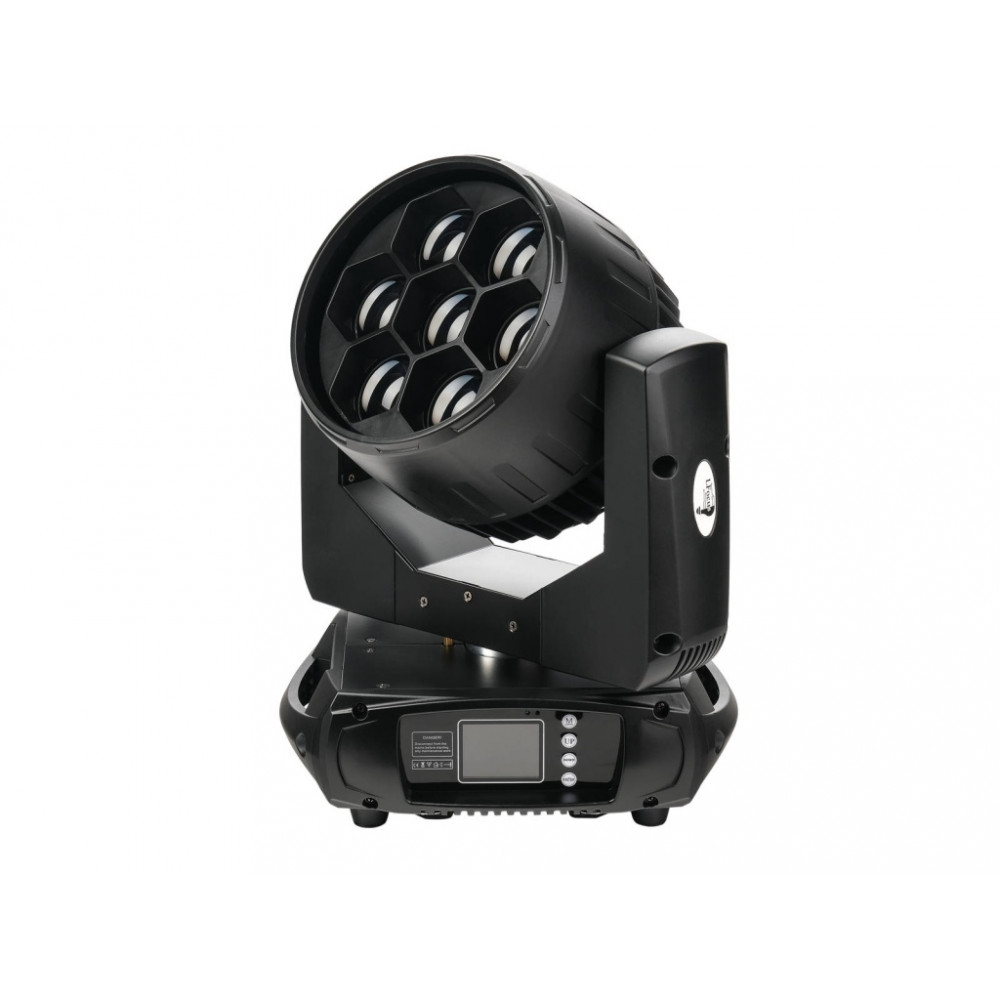 BR-740P Вращающаяся голова Wash, RGBW, LED 7х40Вт, LFocus