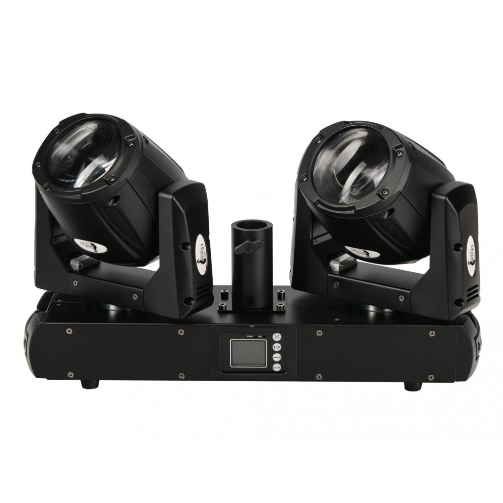 BR-74B-2 Вращающаяся голова Beam, сдвоенная, LED, 2х75Вт, LFocus