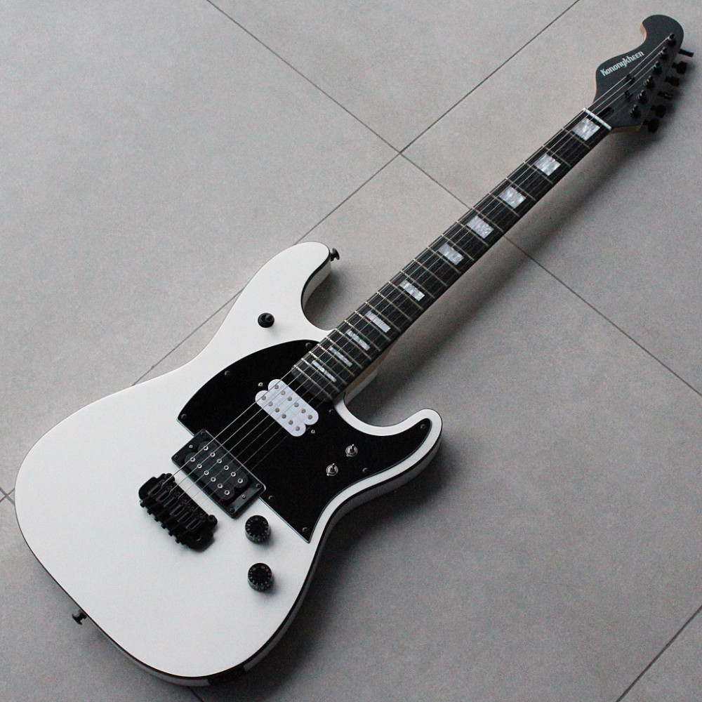 BREED-56-WH Электрогитара, белая, Kononykheen Guitars