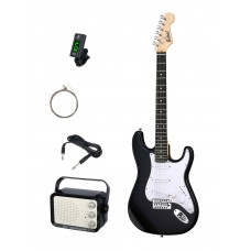BST-KIT-BK Электрогитара с комбоусилителем и аксессуарами, черная, Belcat