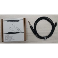 BUJ005(1.5m) Кабель акустический Type-C-6.35мм, 1.5м, Soundking