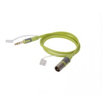 BXJ042-5M Кабель микрофонный TSR 6.35мм-XLR3pm, плоский, 5м, Soundking