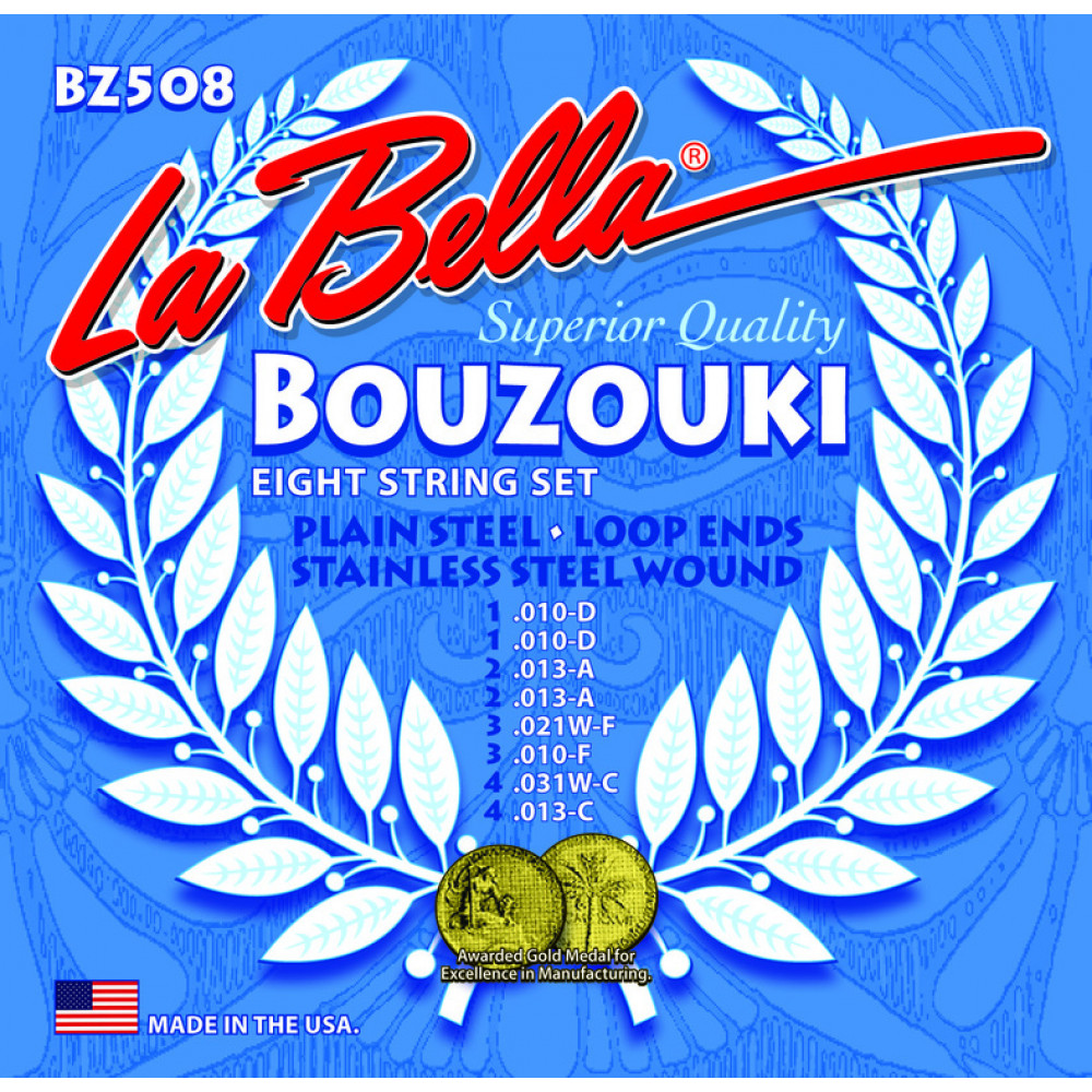 BZ508 Комплект струн для бузуки La Bella
