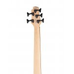 Бас-гитара 5-струнная Cort C5-Plus-OVMH-ABB Artisan Series, коричневая