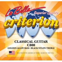 C800 Criterion Комплект струн для классической гитары, бронза 80/20, La Bella