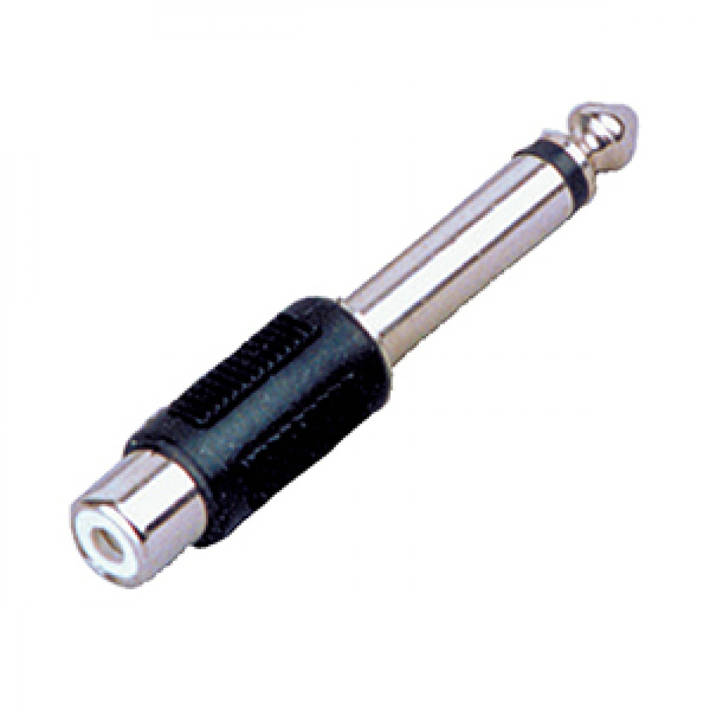 CC303 Переходник (разъем переходной) 1/4" (6,35мм), моно, штекер - RCA, гнездо, Soundking