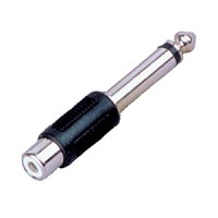 CC303 Переходник (разъем переходной) 1/4" (6,35мм), моно, штекер - RCA, гнездо, Soundking