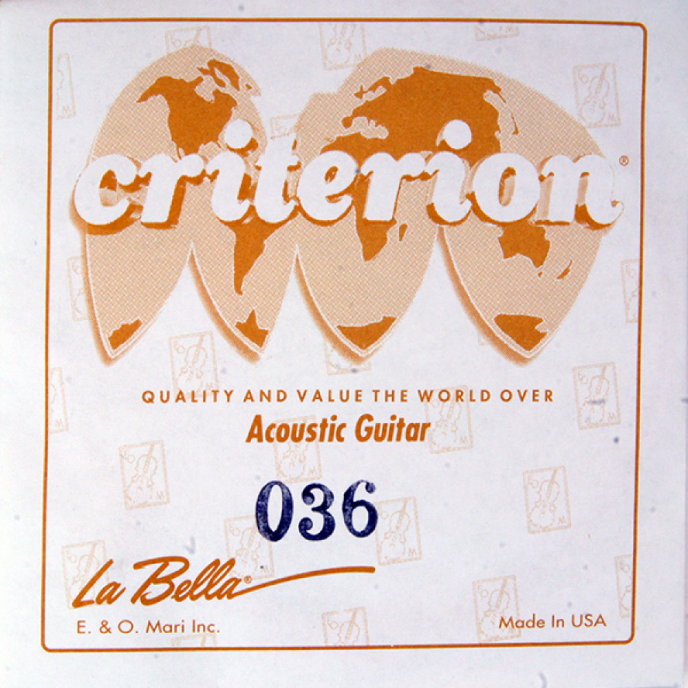 CGW036 Отдельная 5-я струна, бронза, 036, La Bella
