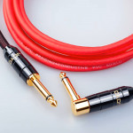 Кабель инструментальный Joyo CM-22-RD, прямой/угловой, красный, 6м