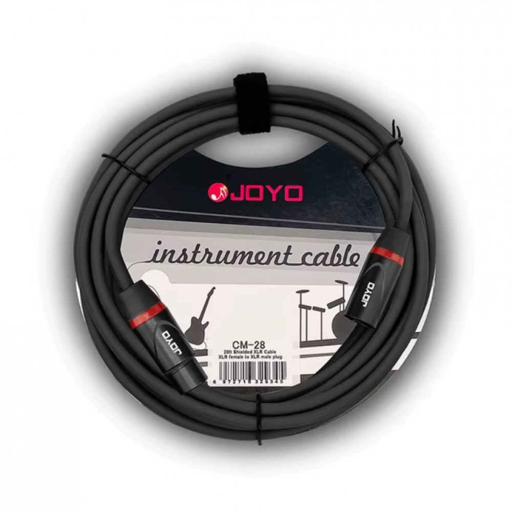 CM-28 Кабель микрофонный, 6м, Joyo