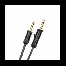 D`Addario PW-AG-15  шнур гитарный Custom jack-jack с выключателем, 4,57 м.