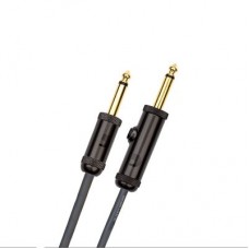 D`Addario PW-AG-20  шнур гитарный Custom jack-jack с выключателем, 6,01 м.