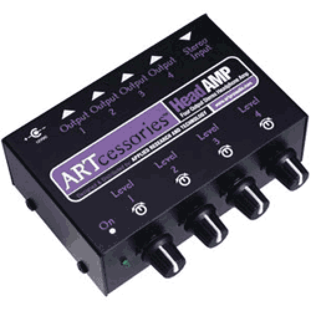 ART HeadAMP 4  компактный распределитель/усилитель для наушников,4 канала
