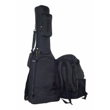 Rockbag RB20456 B  чехол для электрогитары + рюкзак, серия Cross Walker, подкл. 20 мм, черный